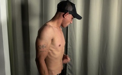 Showing off hot muscular body of gypsy boy Ignacio Ramos