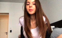 Horny Webcam Babe Solo Masturbation