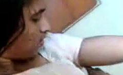 Indian Girl With Big Tits Tries On Clothes