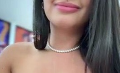 Hottest brunette solo webcam masturbation 2