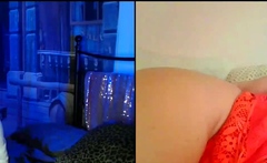 Happy blonde super teen masturbates herself with a toy