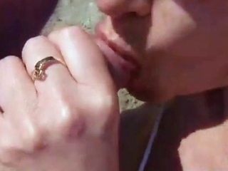 Mature Couple's Outdoor Beach Adventure