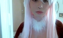 Blonde Teen Solo Masturbation