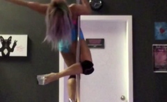 Blonde babe scarlet solo webcam
