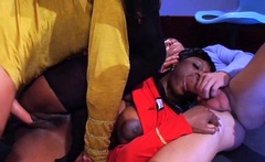 Hot Black Maid Does Some Webcam Black and Ebony