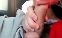 Young Blonde Gives Daddy Roadhead