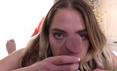 Naughty stepdaughter cockriding stepdad