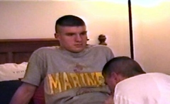 Real str8 tricked by jock for blowjob