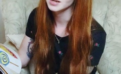 Curly Blonde Teen Records Solo Dildo Masturbation More at