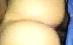 Amateur slut wife enjoying a huge black cock pp