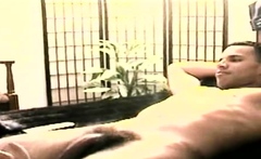 Busty straight guy fooled by horny gay