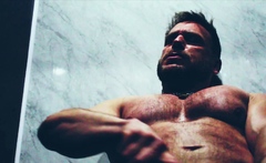 Horny Hunk Dildo Drills His Juicy Ass