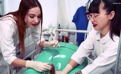 Hinako House of Bondage - Double Latex Nurse Domination —
