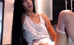 Latin Tgirl Holly's Amateur Webcam Show