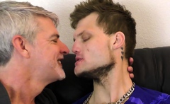 Passionate Smooching Between Two Alphas