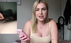 Ruthless SPH domina mocks micro dick