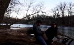 Outdoor Sex with my 18yo Amateur Girlfriend