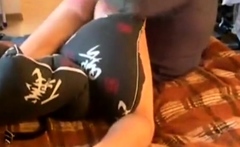 Submissive Guy's Spanking Session