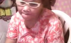 Mature Asian Elizabeth, 57, Flashes On Webcam
