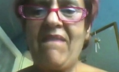 Sexy Senior's Webcam Show: Amateur Granny's Exhibition!