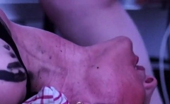 German Amateur's Deep Throat Close-up