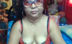 Asian Bbw Milf On Webcam